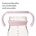 OXO Tot Transitions Soft Spout Sippy Cup with Removable Handles - 6 oz. - Blossom