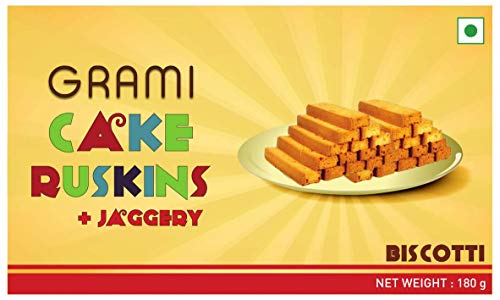 Image of Grami SuperFoods Cake RUSK - Biscotti (Pack of 2 ) 180g