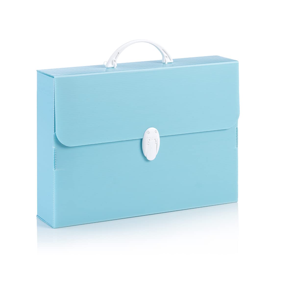 Favorit Unisex's Every Line Briefcase, Pastel Blue, 27 x 37.5 x 8