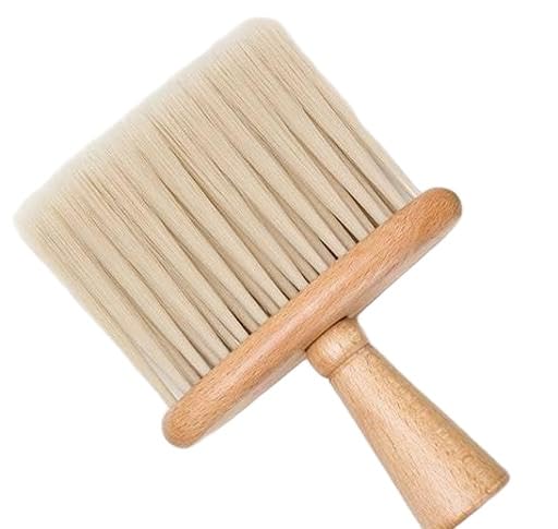 1pc Wooden Cleaning Brush for Car Airr Outlet Dashboard Detailing Sweeping Dust Remover Soft Bristles Solid Wood Brushes, Keyboard Window Plastic Handle Cleaning Tool for Office-image-42