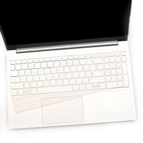 Cubierta para teclado de laptop HP 15.6" Clear miniatura 6