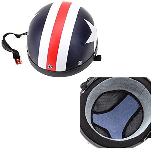 ZHEN metà Aperto Faccia Casco del Motociclo con