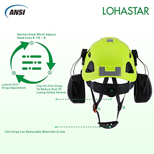 Casco de seguridad con visor y protección auditiva miniatura 5