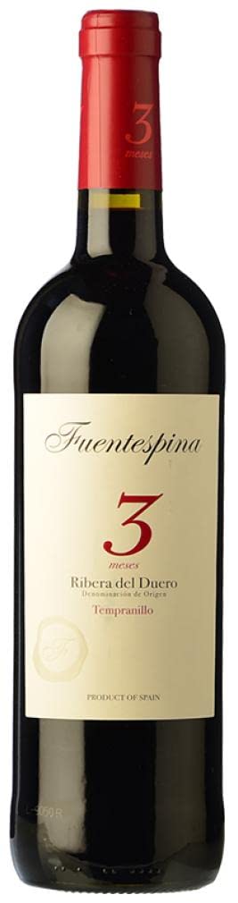 Distribuidor 6 x Fuentespina 3 Meses Tempranillo Ribera del Duero Roble (Caja de 6 Botellas de 75 cl)