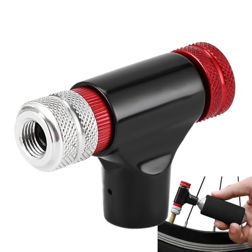 Flastic para neumáticos - Neumático de bicicleta cartuchos | Bomba neumática de neumáticos para neumáticos de CO2 de CO2 portátil, bomba de neumáticos para bicicletas pequeñas herramientas, bicicleta