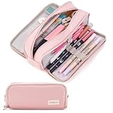 ピンク 大容量 ケース 大型 収納ケース かわいい ポーチ ホルダー ボックス オーガナイザー 学校用品 オフィス 電化製品 旅行収納 家庭整理