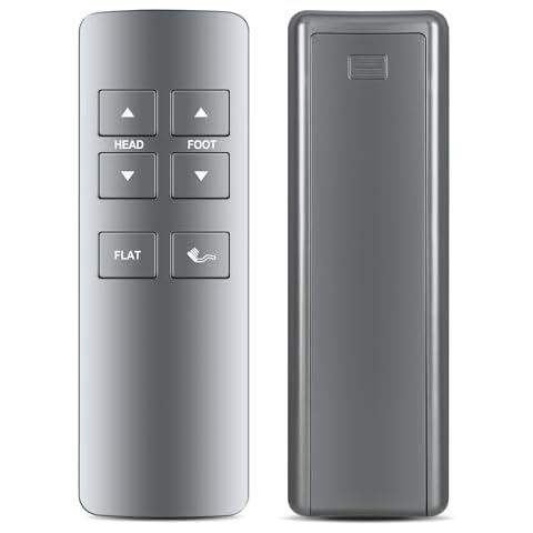 RETROSUN Replacement Adjustable Bed Remote Control Compatible with Okin Refined Serta Motion Essentials III (3) iSeries Beautyrest JLDK.27.10.05 Cover