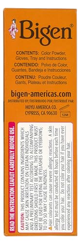 Bigen Permanent Powder Hair Color 56 Medium Brown miniatura 6