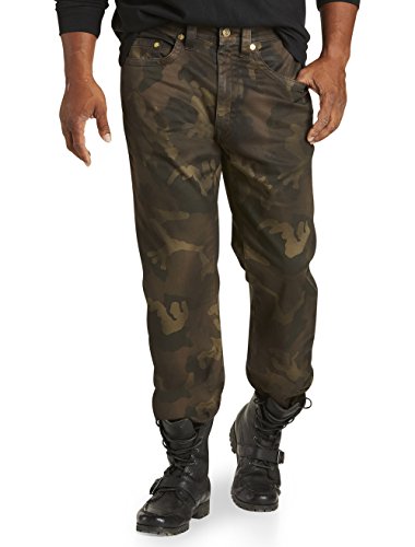 True Religion Big and Tall Camo Geno 5-Pocket Pants