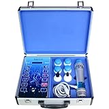 EKVILI Portable Shockwave Therapy Machine for Body Muscle Massager Pain Relief Back Waist Leg and Golf Elbow Shock Wave Deep Tissue Pain Relief with 7 Massage Heads