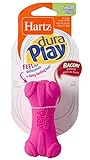 Hartz Dura Play Bacon Scented Bone Dog Toy - Small ( Colors may vary )