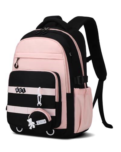 Amythe Zaino Ragazze - Zaino Scuola per Adolescenti Impermeabile per Laptop 15.6