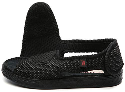 Image of JIONS Women Men Adjustable Velcr Extra Wide Shoes Swollen Feet Diabetic