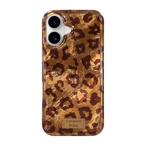 Coque léopard iPhone 17 orange pour un style rétro au quotidien