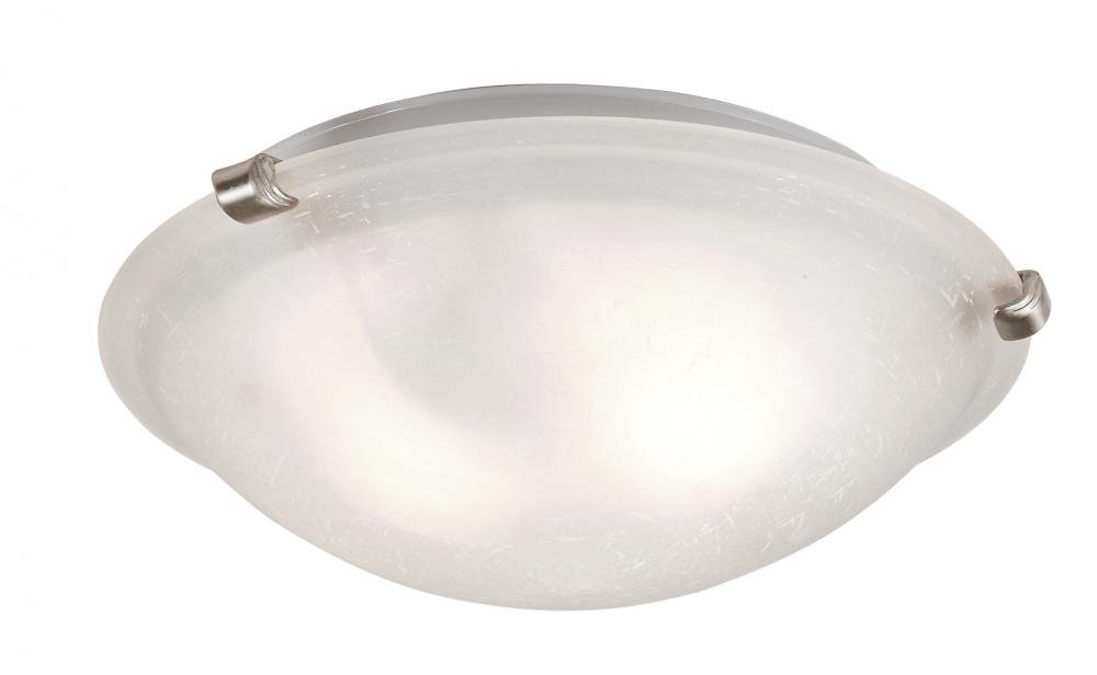 TRANS GLOBE Lighting 58600 BN Indoor Constellation 12" Flushmount, Brushed Nickel