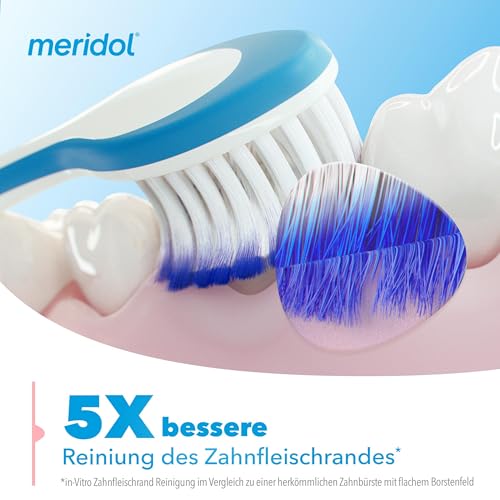 meridol Zahnbürste Parodont Expert, extra sanft, 1 stück - gründliche & sanfte Zahnreinigung – Bild 7
