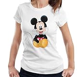 cute mouse images La camiseta de las mujeres Disney Mickey Mouse Cute Sketch Women\'s T-Shirt