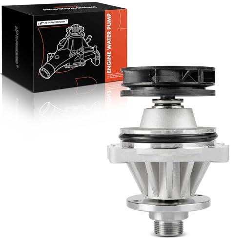 A-Premium Engine Water Pump Compatible with [3,5 Series E36 E46 E39 E34] 320i, 323ci, 325is, 328ci, 330i, 525i, 528i 97-00 & M3 E36, X3 E83, Z3 E36, Z4 E85 & More, [DOHC, 6Cyl 2.0L 2.5L 2.8L 3.0L]
