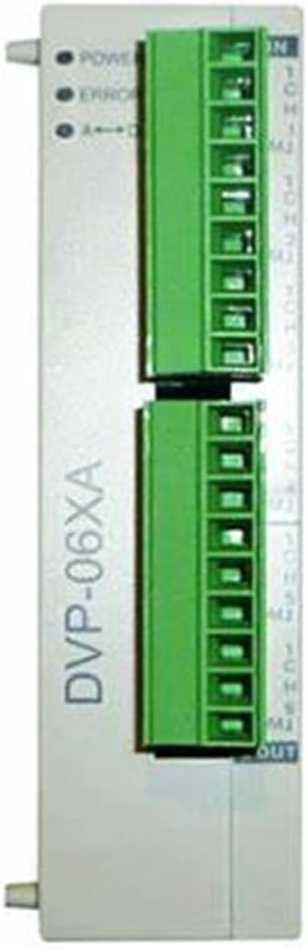 Módulo PLC DVP06XA-S analógico de expansión para automatización industrial
