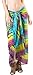 Produktbild LA LEELA Hand tie dye Strandbadebekleidung Badeanzug-Bikini-Vertuschung Wickelrock gelb