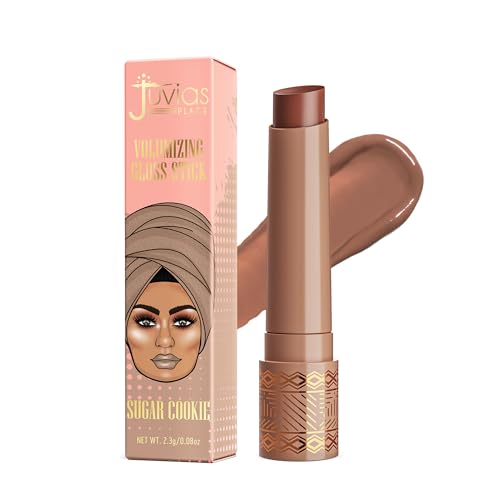 Juvia's Place Volumizing Gloss Stick - Sugar Cookie - Shiny Luscious Lips with Nourshing Hydration, Plumping, Lip Plumper, Plumping Lip Balm, Hydrating Lip Gloss