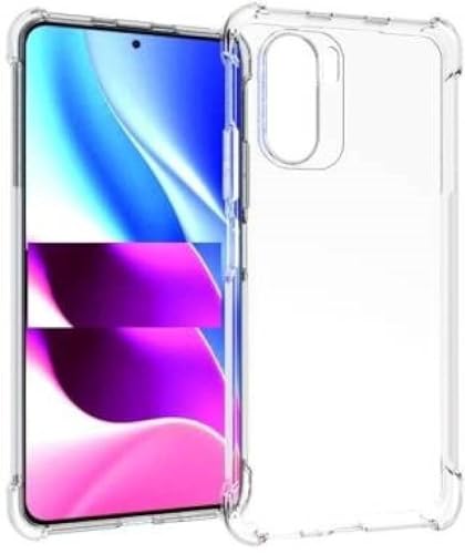 Image of BOXXO Flexible Back Cover for Mi 11X | Back Cover Transparent Clear Shockproof Case Four Corner Protection | Slim Protective Mobile Phone Cover for Mi 11X