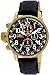 Invicta Men's 1515 I Force Collection 18k Gold Ion-Plated Watch with Black Cloth-Covered Band