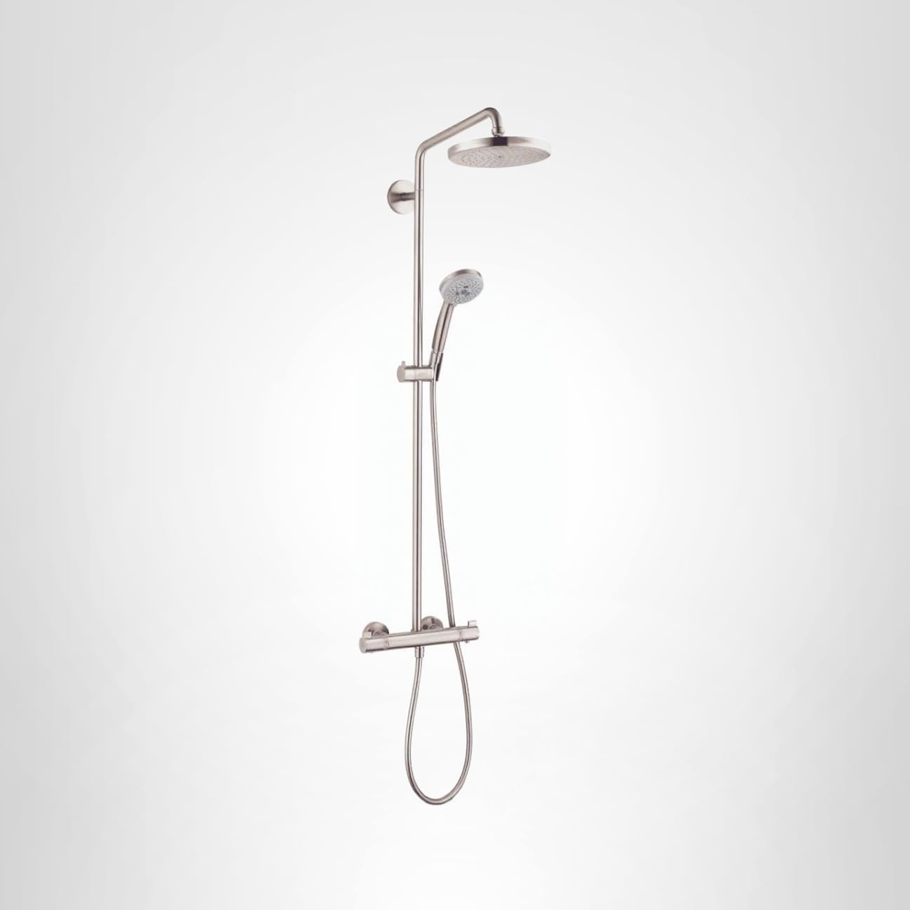 hansgrohe Croma Shower Faucet Set with Handheld Shower, Rain