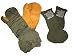 G.I. LEATHER TRIGGER FINGER MITTENS Size Medium