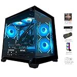 Gaming PC Desktop Computer, Ryzen 7 5700X,RTX 5060,32GB DDR4 RAM and 1TB M.2 NVMe SSD, 240 Liquid Cooler, ARGB Fans,Game Design Office - Image 3