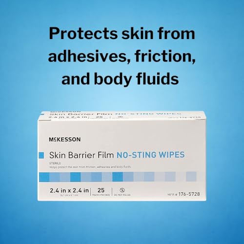 McKesson Skin Barrier Film, Sterile | No Sting Body Wipe, Individual Packet - image 6