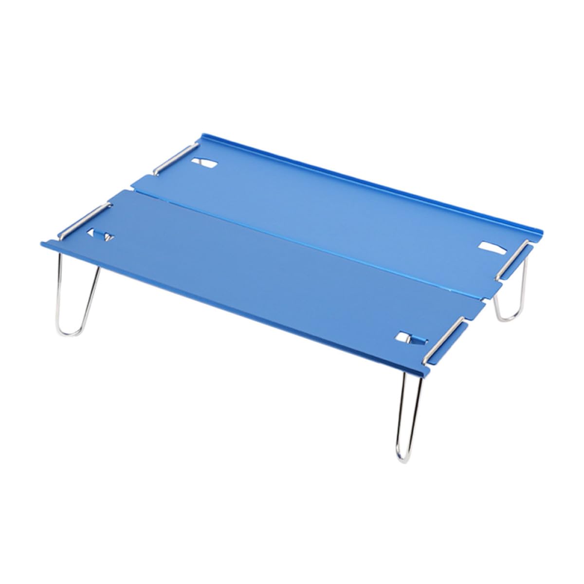 Table pliante portable en alliage d'aluminium, petite table ronde légère