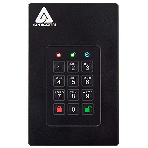 Image of Apricorn 2TB Aegis Fortress L3 - FIPS Validated, SSD USB 3.0 Hardware Encrypted Portable Drive