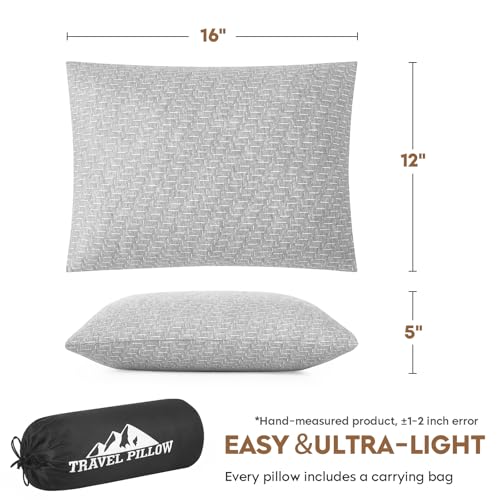 Set 2 Almohadas Espuma Viscoelástica Tamaño M y S miniatura 5
