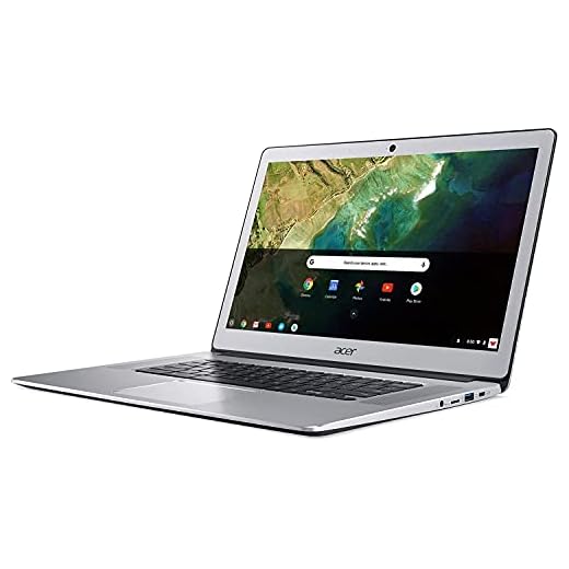 Acer Chromebook 15 CB515-1HT-P39B, Pentium N4200, 15.6" Full HD Touch, 4GB LPDDR4, 32GB Storage, Pure Silver