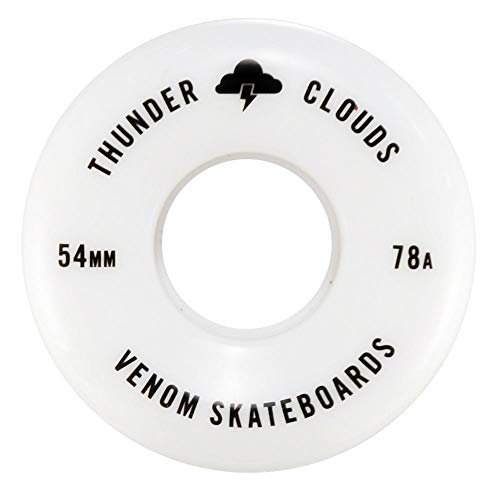 Venom Thunder Clouds - Ruedas para monopatín Todo Terreno (54 mm, 56 mm, 58 mm, 60 mm), 54 mm