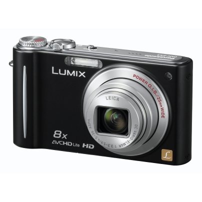 Panasonic Lumix ZX3 Digital Camera - Black (14.1MP, 8x Optical