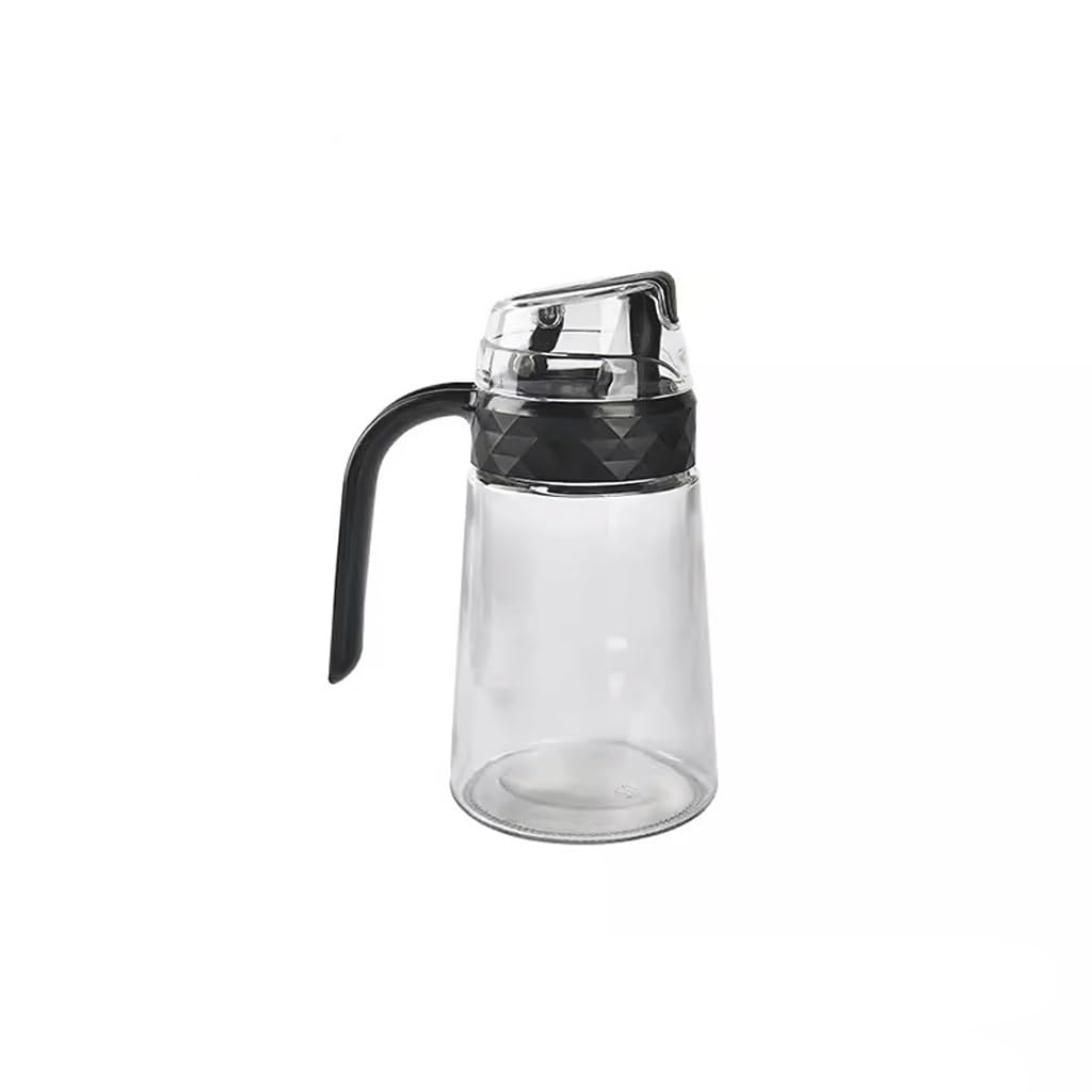Bouteille d'huile cuisine domestique en verre pour assaisonner vos plats à table