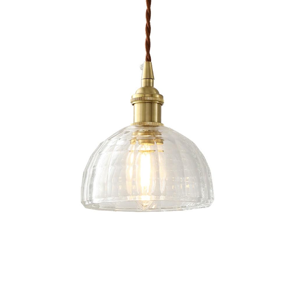Lampe suspendue vintage pour créer une ambiance chaleureuse au salon