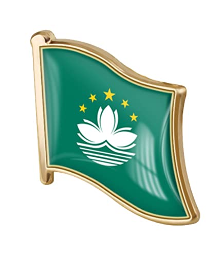 Image of vmcoatdu Country Flag Pin Badge International Travel Brooch Metal Alloy Souvenir Pin for Hat Clothes Backpack
