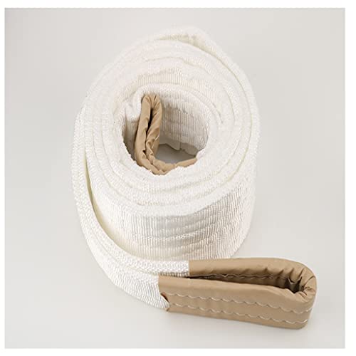 Durable Slings Lifting Slings Flat Slings Trailer Ropes Straps for Lifting Heavy Objects Multi-Layer Weaving 5T/8T Lift Sling Strap for Hoist and Move (Color : 8T, Size : 1M)