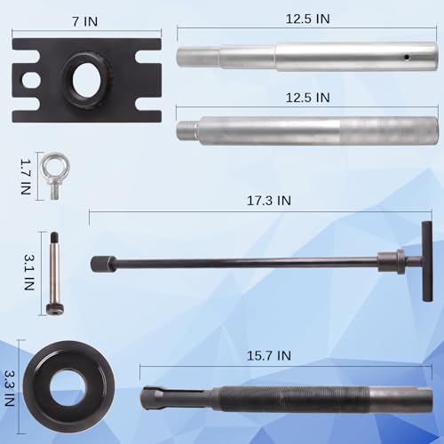 Image of Mercruiser Alignment Tool & Gimbal Bearing Puller Set - Engine Alignment for Alpha, Alpha 1, MR, Bravo, OMC, and Volvo
