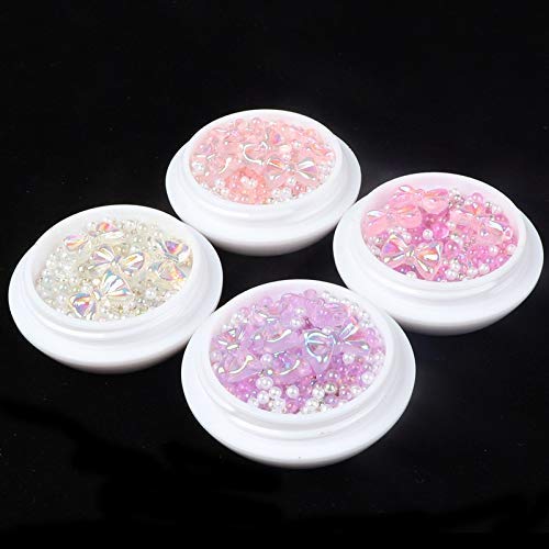 HCYY Nagelaufkleber 1Box AB Kristallnagel Strass gemischt bunt Bogen Edelstein 3D Glitter Nail Art Dekoration Schönheit… – Bild 7