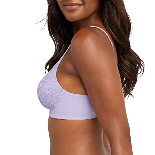 Image of Maidenform Women's M Soft Support Wireless Bralette, Soft Convertible Bra with Lace