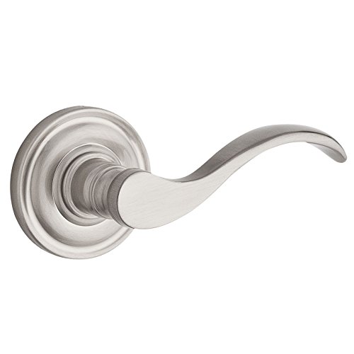 Baldwin HD.CUR.R.TRR.150 maneta derecha níquel satinado para puertas