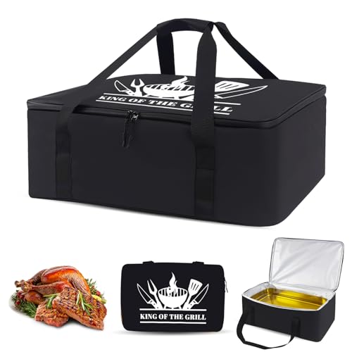 BBQ Blanket for Resting Meat 21in, Leak-Proof Insulated Meat Resting