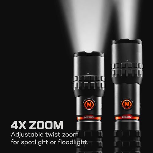 NEBO SLYDE KING Flashlight | High Lumens, Rechargeable COB Work Light & LED Flashlight, Waterproof, Magnetic Base, Great for Camping & Hunting, Includes Charging Cable - Image 6