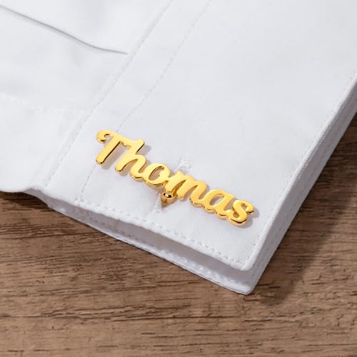 Mancuernillas personalizadas para hombre con grabado miniatura 6