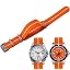 Black Buckle/Orange White