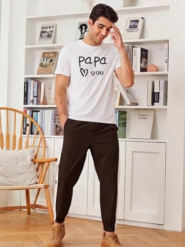 Image of GRECIILOOKS Men's Cotton Poly Blend Joggers with Side Stripe, Casual Sweatpants, Relaxed Fit Streetwear Trousers for Outdoors